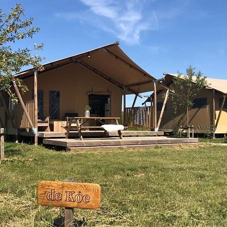 De Hazelaarshof Luxe Glampingtent Bij Natuurgebied De Millingerwaard Kekerdom 외부 사진